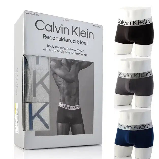 [BUNJANG] Calvin Klein Micro Low Rise Trunks 3-Pack / 무료배송 최저가 정품 캘빈클라인 마이크로로우 드로즈 3팩