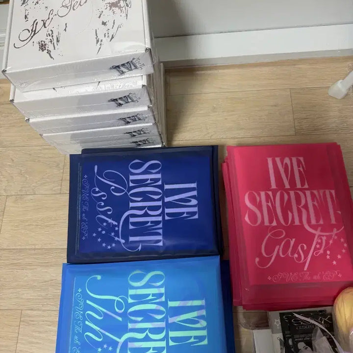 아이브 시크릿 미개봉앨범 4개세트 양도