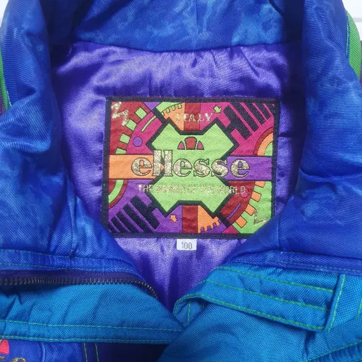 [BUNJANG] Ellesse Old School Blue Jacket / 엘레쎄 올드스쿨 블루 점퍼 100