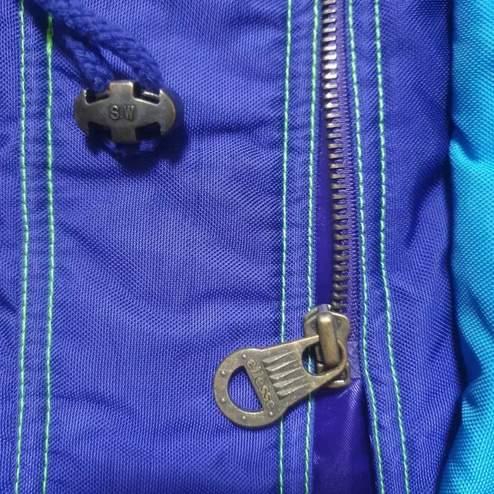 [BUNJANG] Ellesse Old School Blue Jacket / 엘레쎄 올드스쿨 블루 점퍼 100