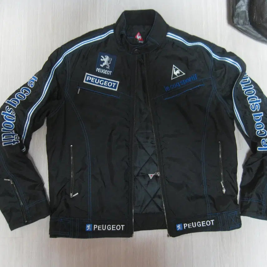 [BUNJANG] Le Coq Sportif Peugeot Racing Jacket & Pants Set / 레이싱자켓  르꼬끄푸조 라이더  르꼬끄푸조바지