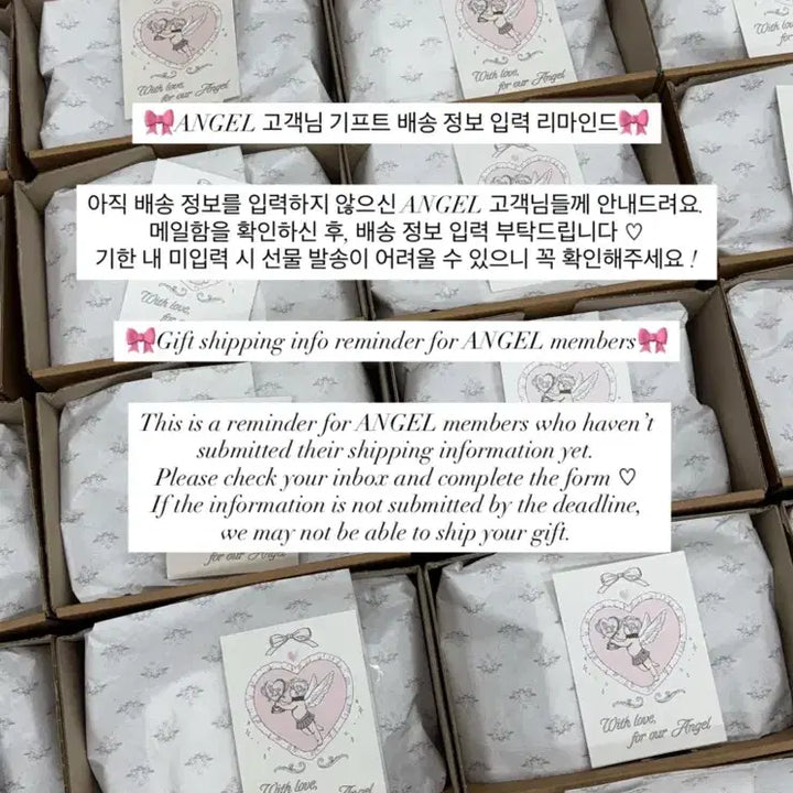 [BUNJANG] 3T 엔젤 New Year Gift Scarf / 쓰리타임즈 쓰탐 엔젤 새해 기프트 머플러 목도리 스카프