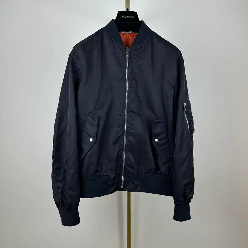 [BUNJANG] Valentino MA-1 Nylon Bomber Jacket / (백화점판)(48) 발렌티노 MA-1 나일론 봄버자켓