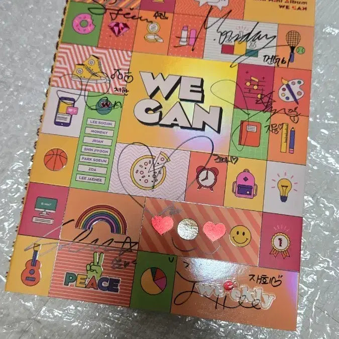 [BUNJANG] Weeekly We Can Signed Album / 위클리 We Can 싸인 앨범