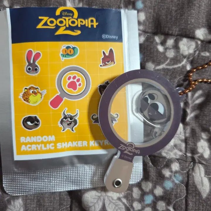 [BUNJANG] Zootopia Flash Acrylic Keyring / 주토피아 플래시 아크릴 키링 양도