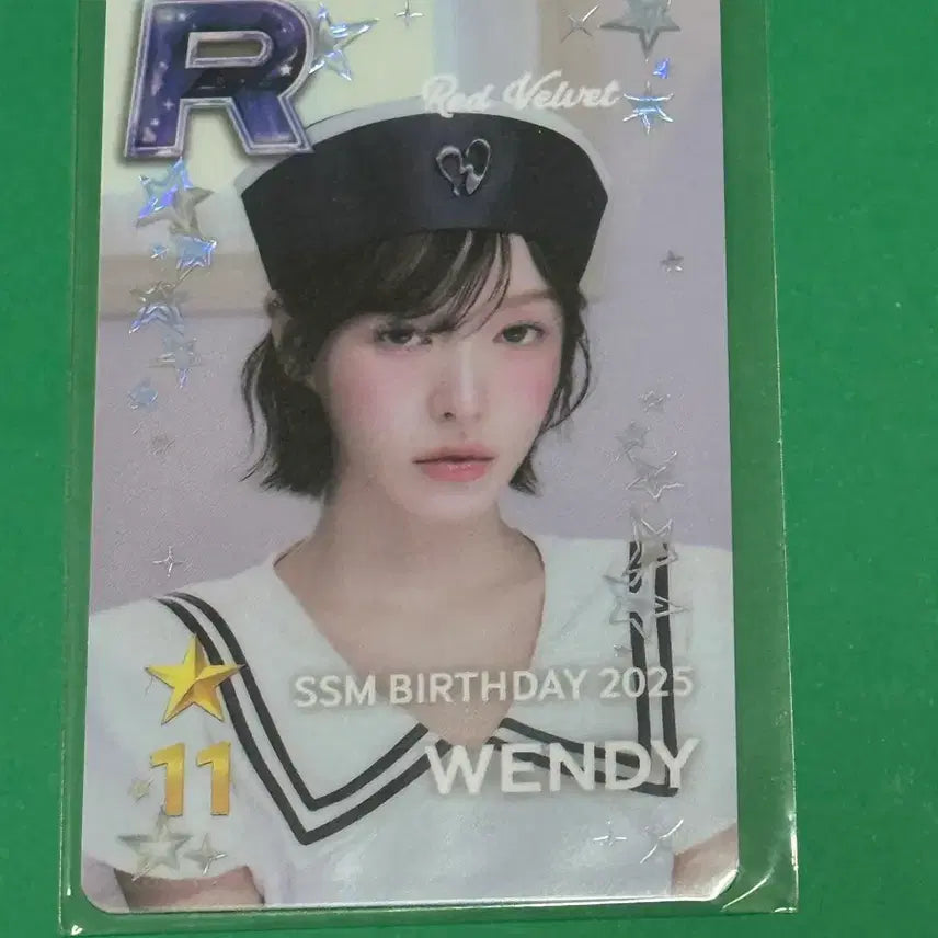 레드벨벳 웬디 슈스엠 11주년 SSM BIRTHDAY 2025 포토카드