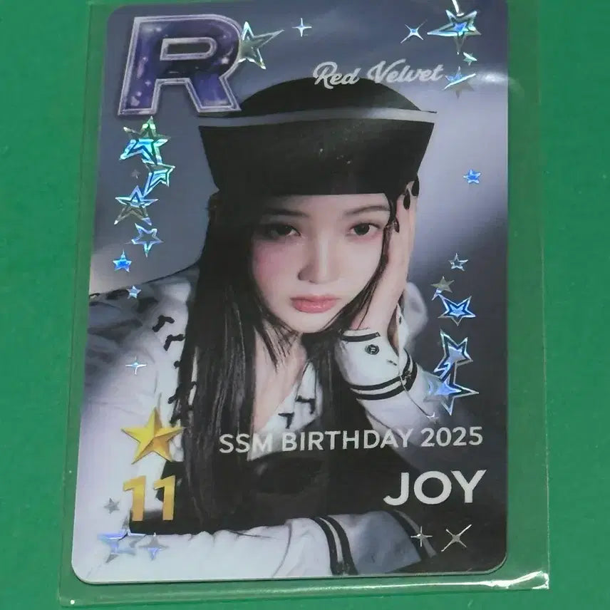 레드벨벳 조이 슈스엠 11주년 SSM BIRTHDAY 2025 포토카드