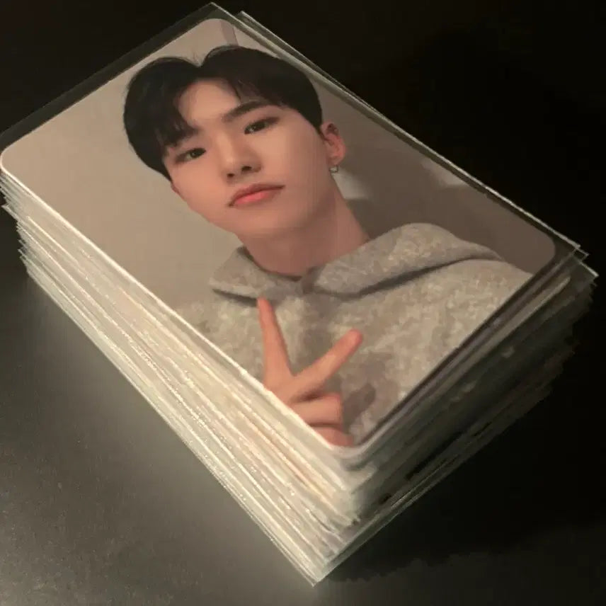 세븐틴 포카 58장 싸게 대량 양도 합니다! 정한 호시 민규