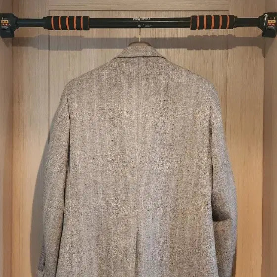 [BUNJANG] Wool Tweed Jacket Slim XL / 연그레이/연브라운 모직 트위드자켓 슬림XL