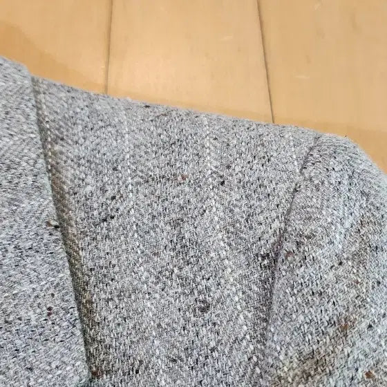 [BUNJANG] Wool Tweed Jacket Slim XL / 연그레이/연브라운 모직 트위드자켓 슬림XL