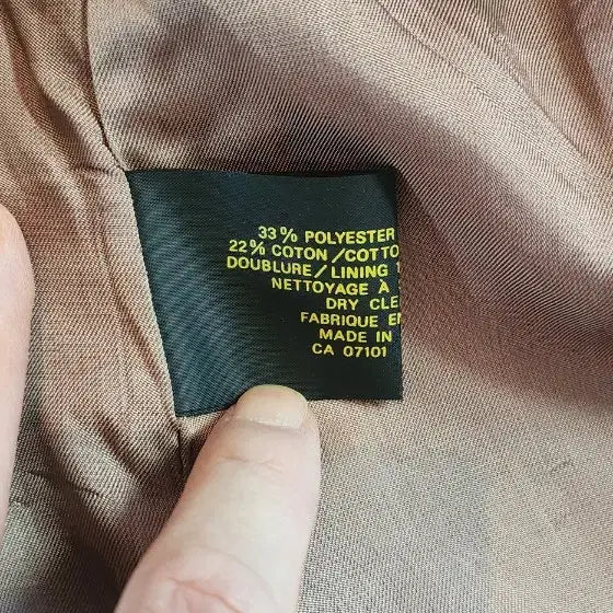 [BUNJANG] Wool Tweed Jacket Slim XL / 연그레이/연브라운 모직 트위드자켓 슬림XL