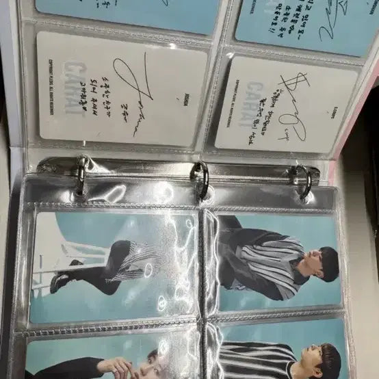 세븐틴 2-4기 멤버십 포토카드, 바인더, 3-4기 화보 일괄