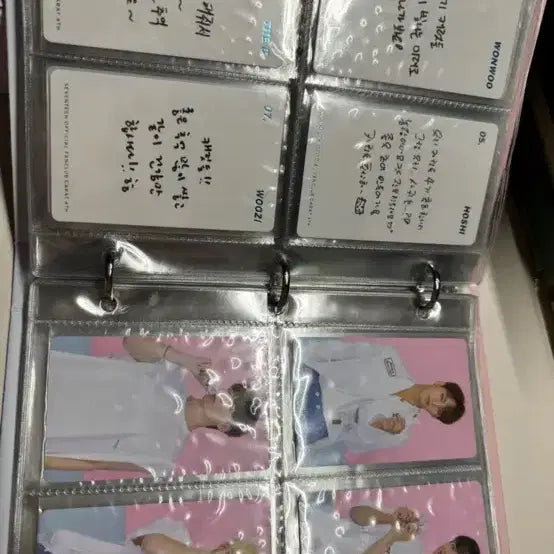 세븐틴 2-4기 멤버십 포토카드, 바인더, 3-4기 화보 일괄