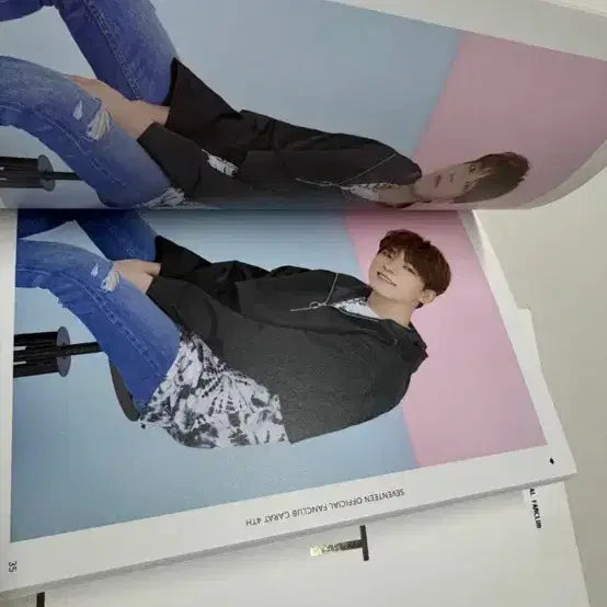 세븐틴 2-4기 멤버십 포토카드, 바인더, 3-4기 화보 일괄