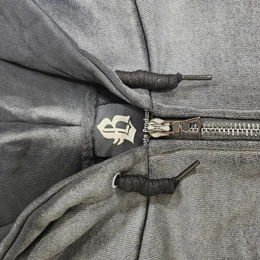 [BUNJANG] Blackout Hoodie Zip-up / 블랙아웃 후드집업