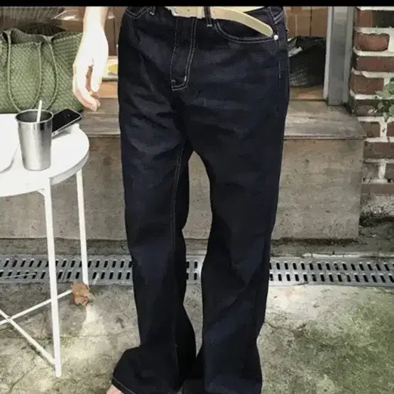 [BUNJANG] Bootcut Denim Pants S / 부츠컷 데님 팬츠 S