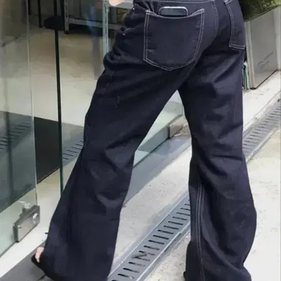 [BUNJANG] Bootcut Denim Pants S / 부츠컷 데님 팬츠 S