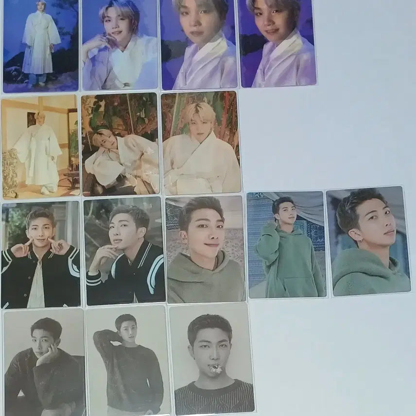 방탄 포카 미니포카 앨범 특전 정리 남준 윤기 정국 태형 지민