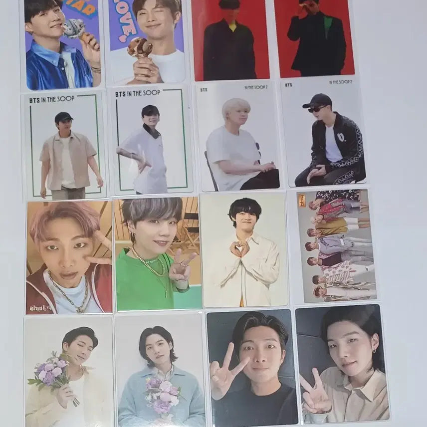 방탄 포카 미니포카 앨범 특전 정리 남준 윤기 정국 태형 지민