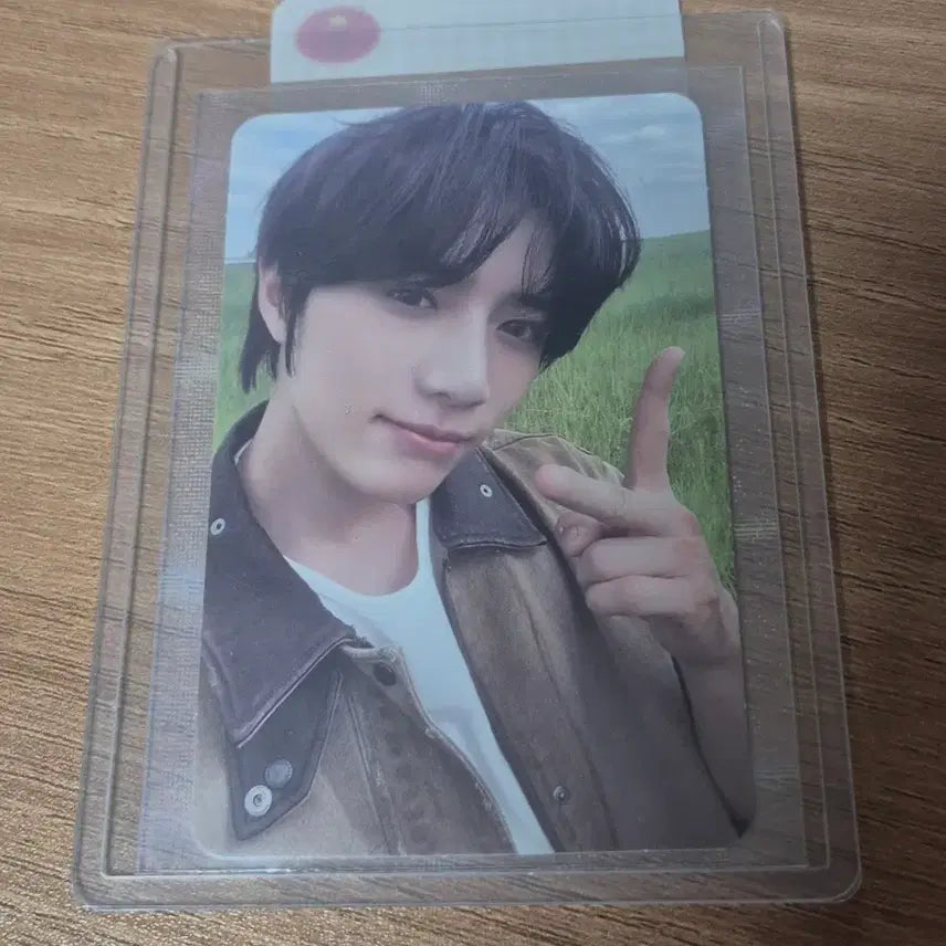 투모로우바이투게더 범규 포토카드 솔로트랙 버전