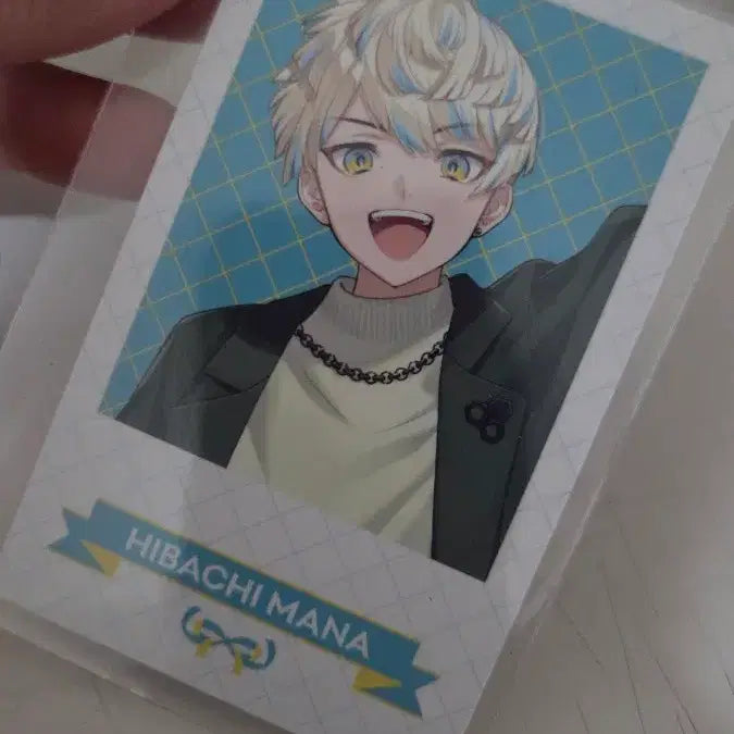 [BUNJANG] Nijisanji Hibachi Mana White Day Polaroid / 니지산지 히바치 마나 화이트데이 체키