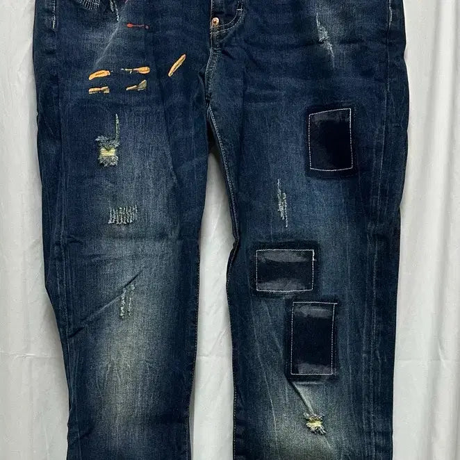 [BUNJANG] Squared2 Denim Jeans 34 size / no.124  스퀘어드2 데님 청바지 패치진 34size