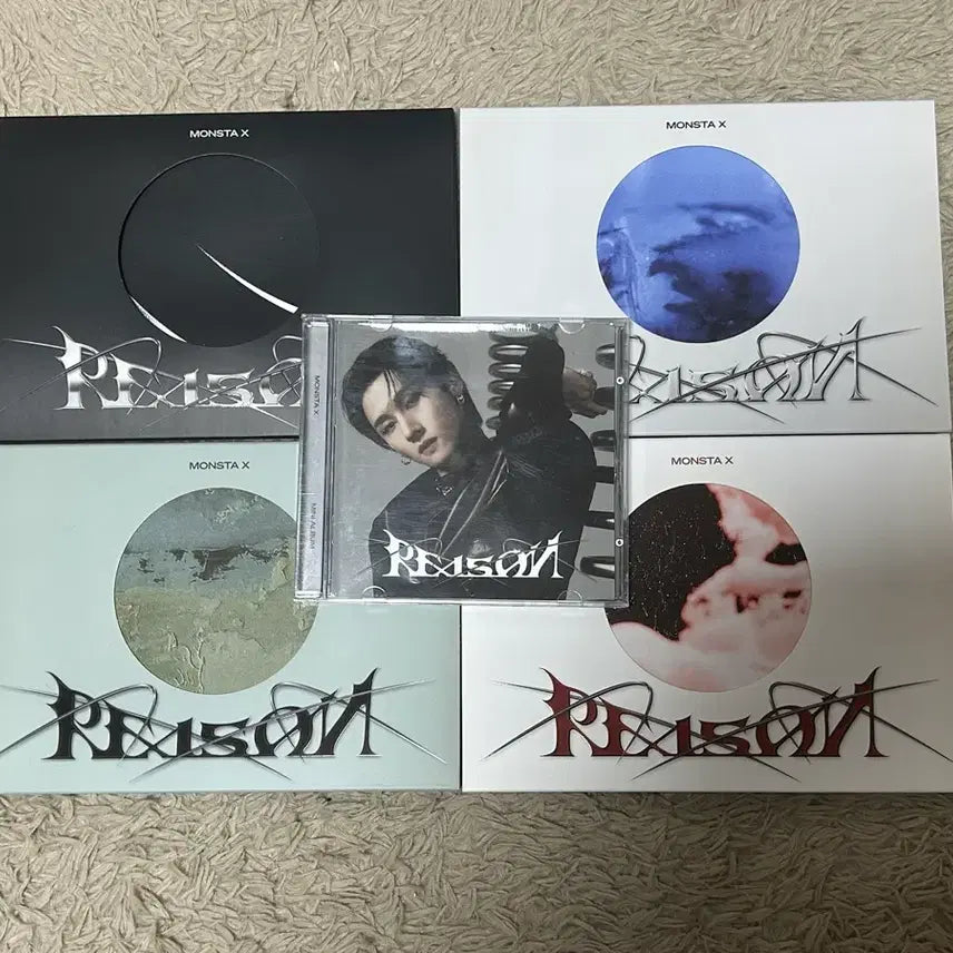 몬스타엑스 리즌 뷰티풀라이어 포카 개봉 앨범 일괄 판매 덤 많이 드려요