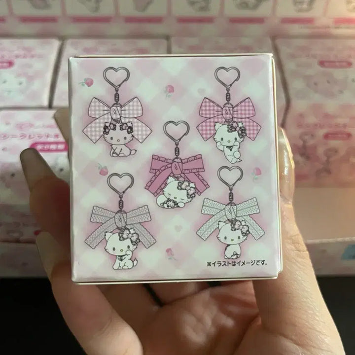 [BUNJANG] Hello Kitty Secret Key Holder Lace Ribbon / 챠미키티 시크릿 키홀더 레이스 리본