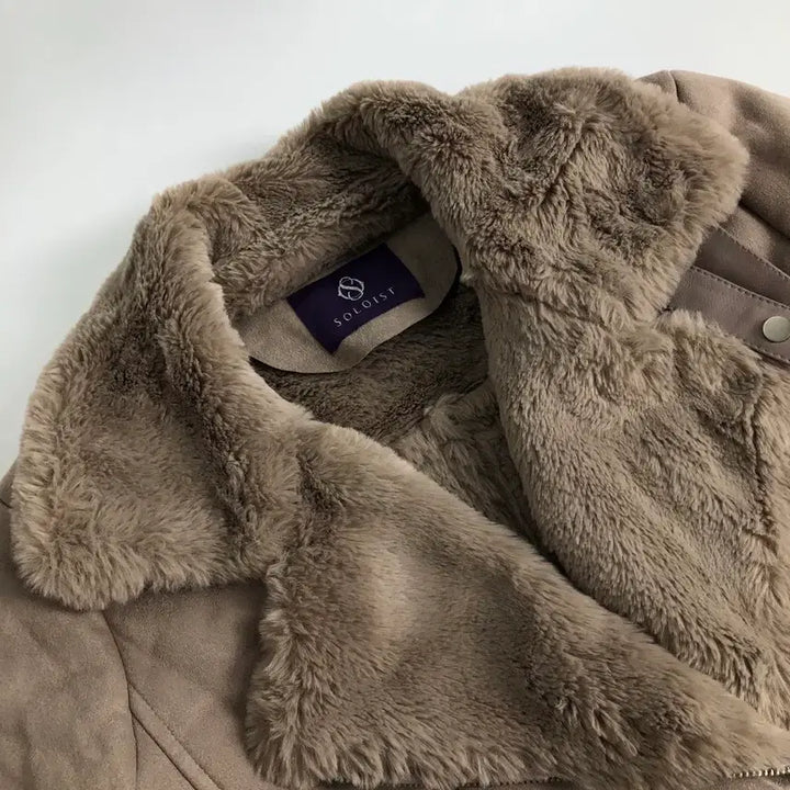 [BUNJANG] Suede Shearling Jacket / SOLOIST 스웨이드 무스탕 자켓