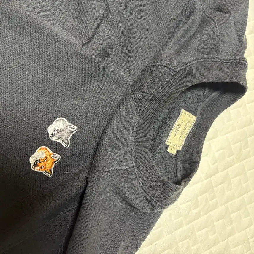 [BUNJANG] Maison Kitsune Double Fox Sweatshirt L / 메종키츠네 더블폭스 맨투맨 L
