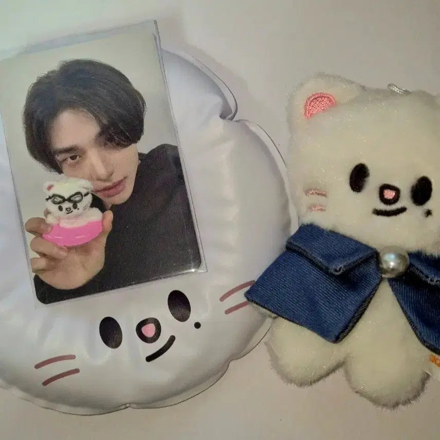 스트레이키즈 현진 콩키주 지니렛+미니튜브+튜브포카 양도해요!