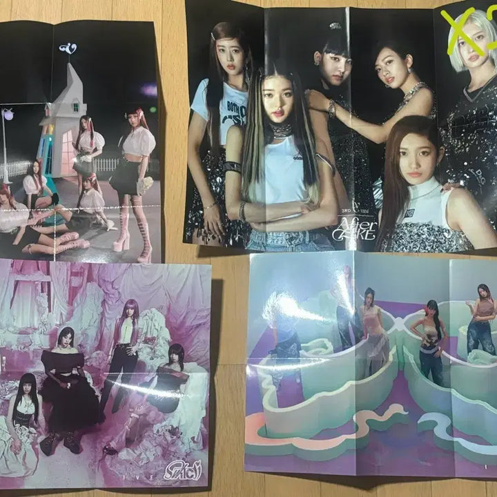 아이브 앨범 굿즈 포스터 엽서 스티커