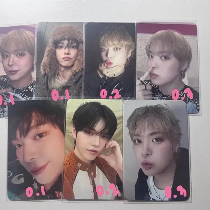 베리베리 앨범 특전 팬미팅 포카 양도