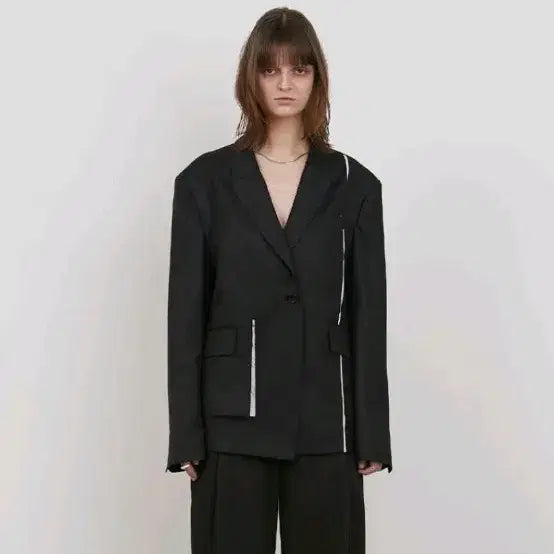 [BUNJANG] Low Tide Cutout Blazer / 로우타이드 컷아웃 블레이저