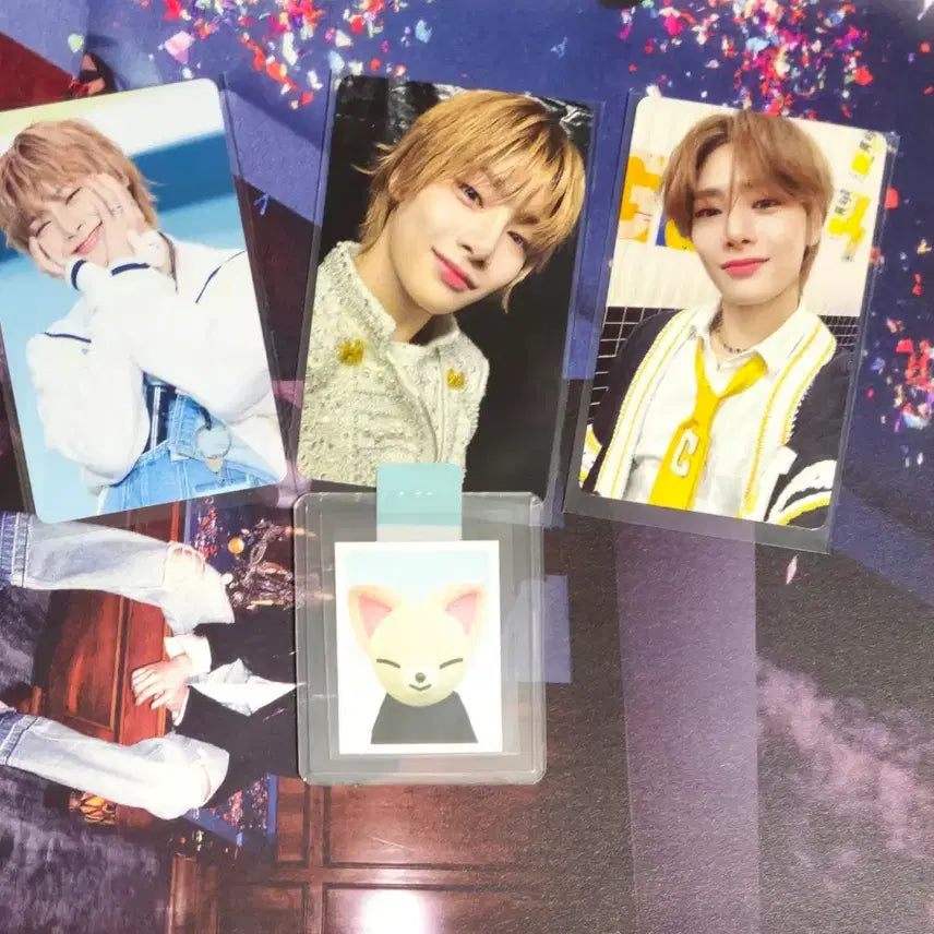 아이엔 스키즈 토이월드 블루레이 HMV 분철 일본 팬미 특전 포카 폭시니