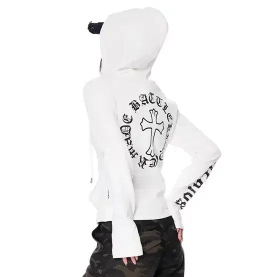 [BUNJANG] Avely Diploma Hoodie Zip-up & Check Pants Set / 에이블리 슬림핏 디플로마 후드집업&체크팬츠 세트