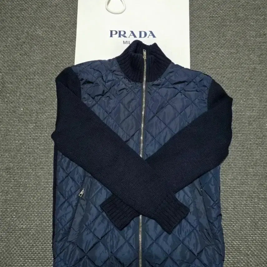 [BUNJANG] Prada Quilted Jacket / 프라다퀄팅자켓패딩48(정품감정서포함)