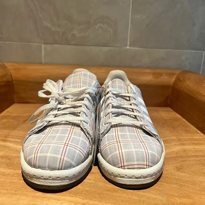 [BUNJANG] Adidas Campus 80s Checkered Textile Sneakers / 아디다스 캠퍼스 80s 270
