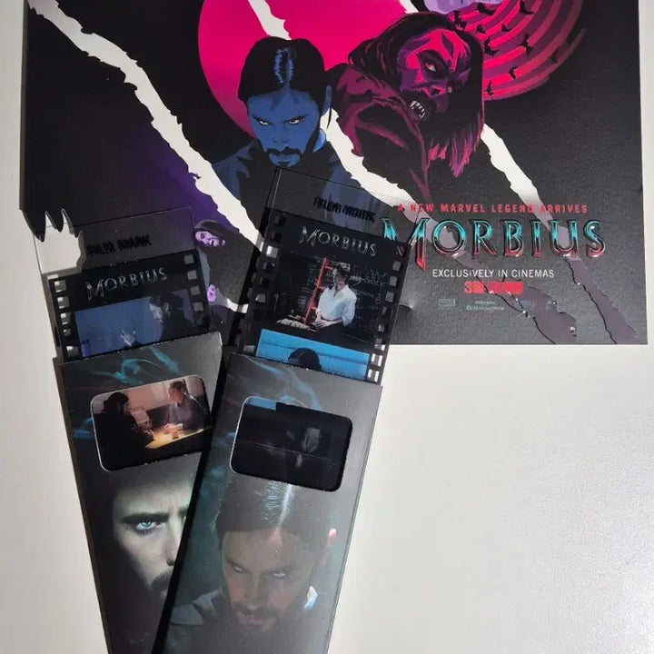 [BUNJANG] Movie Art Cards & Film Bundle Set / 히어로 영화 아트카드 & 필름 . 블랙아담/블랙팬서/모비우스