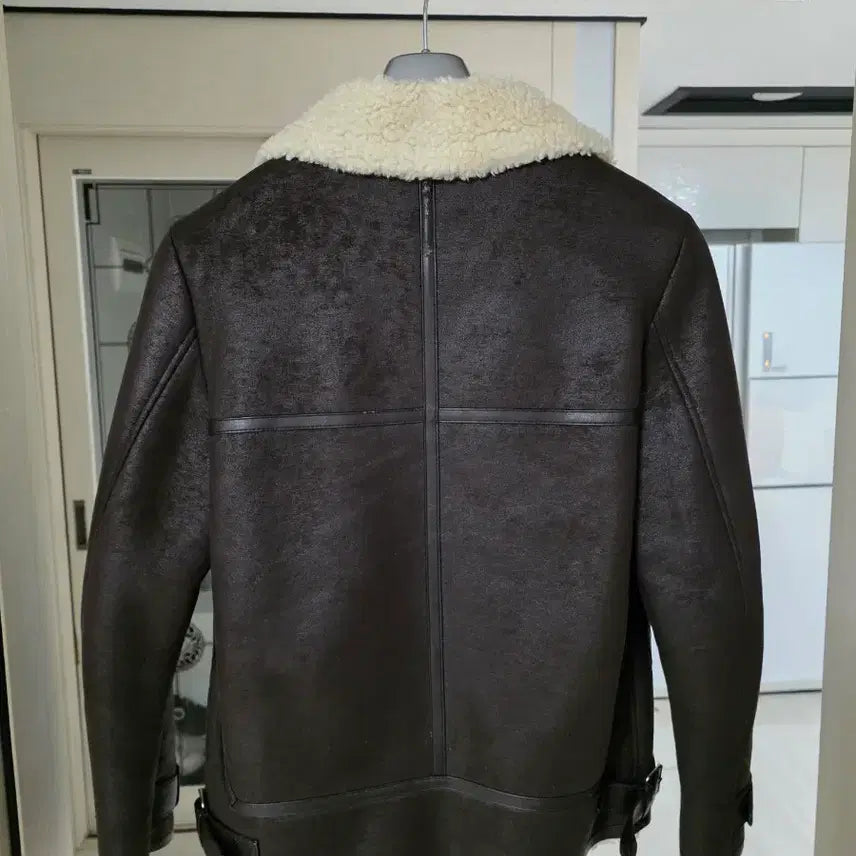 [BUNJANG] Zio Songzio Brown 95 Mustang / 지오송지오 무스탕 브라운 95