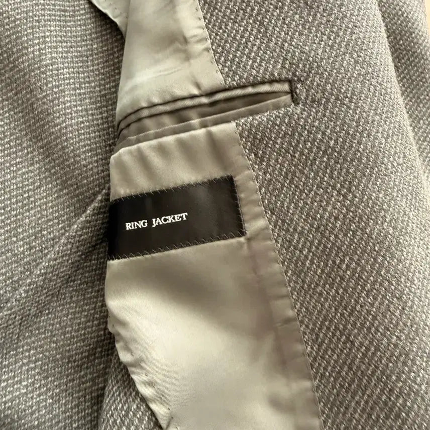 [BUNJANG] Ring Jacket Herringbone Blazer / 링자켓 헤링본 블레이저 54L 국내 약 105전후