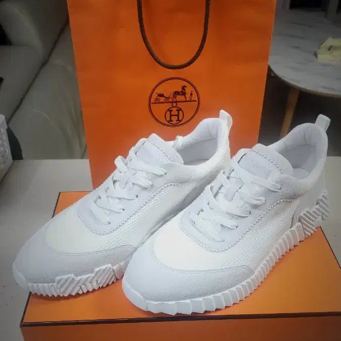 [BUNJANG] Hermes Bouncing Sneakers (Size 44) / 에르메스 바운싱스니커즈 새상품 44