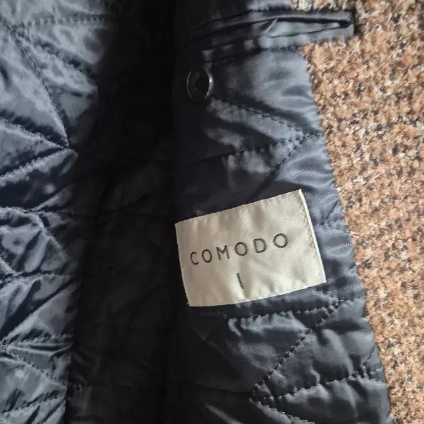 [BUNJANG] Comodo 105 Brown Check Coat / 코모도105 코트