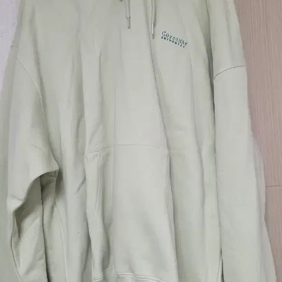 [BUNJANG] COVERNAT Light Green Hoodie (Size L) / 커버낫 후드티 라이트그린 L새상품 급처