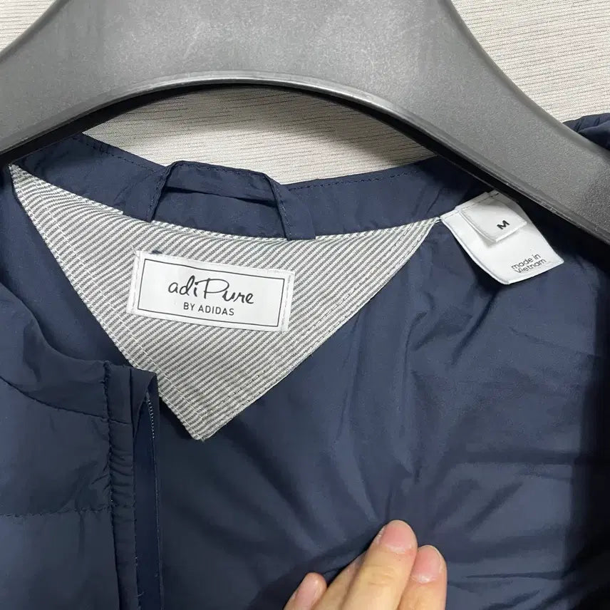 [BUNJANG] Adidas Adipure Goose Down Padded Vest (Women's M) / ㅡ아디다스 아디퓨어 거위털 패딩베스트 여M -0113