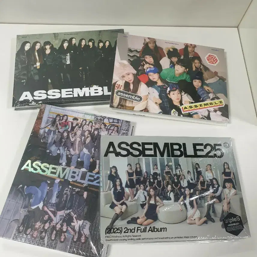 트리플에스 Assemble + Assemble25 앨범 세트 4종