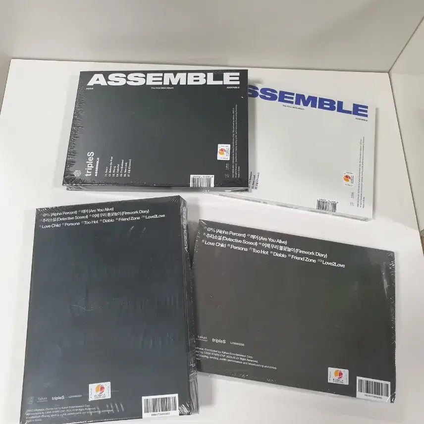 트리플에스 Assemble + Assemble25 앨범 세트 4종