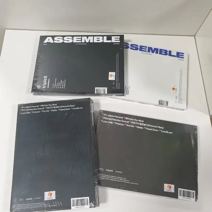 트리플에스 Assemble + Assemble25 앨범 세트 4종