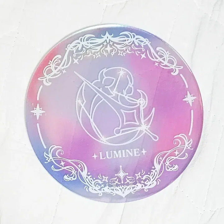 [BUNJANG] Genshin Lumine Hologram Acrylic Coaster / 원신 루미네 여행자 홀로그램 별자리 아크릴 코스터 판매합니다