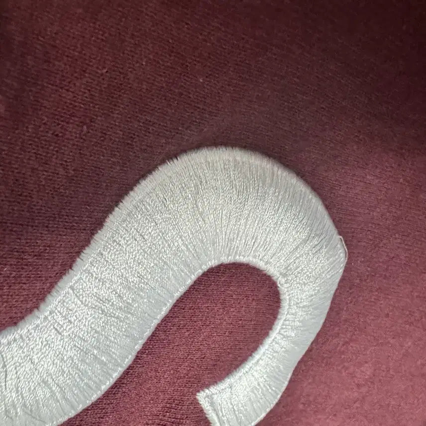 [BUNJANG] Supreme S Logo Hoodie Maroon / 슈프림 S 로고 후드집업 마룬